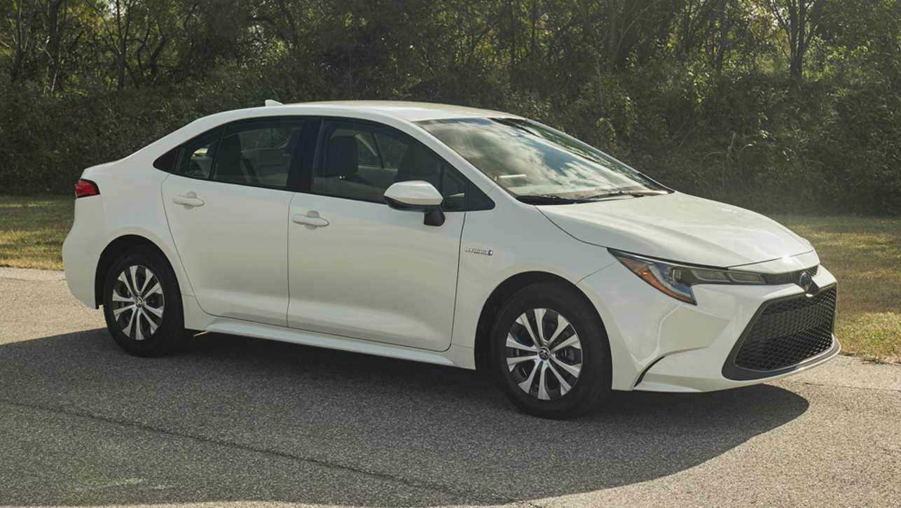 The Toyota Corolla sedan will be offered with a hybrid powertrain for the first time when the new-gen model lands in November.